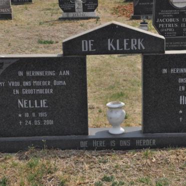 KLERK Hendrik, de 1908-2002 &amp; Nellie 1915-2001