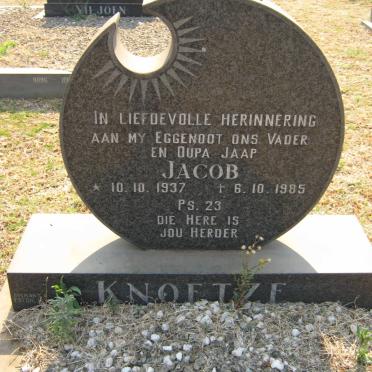 KNOETZE Jacob 1937-1985