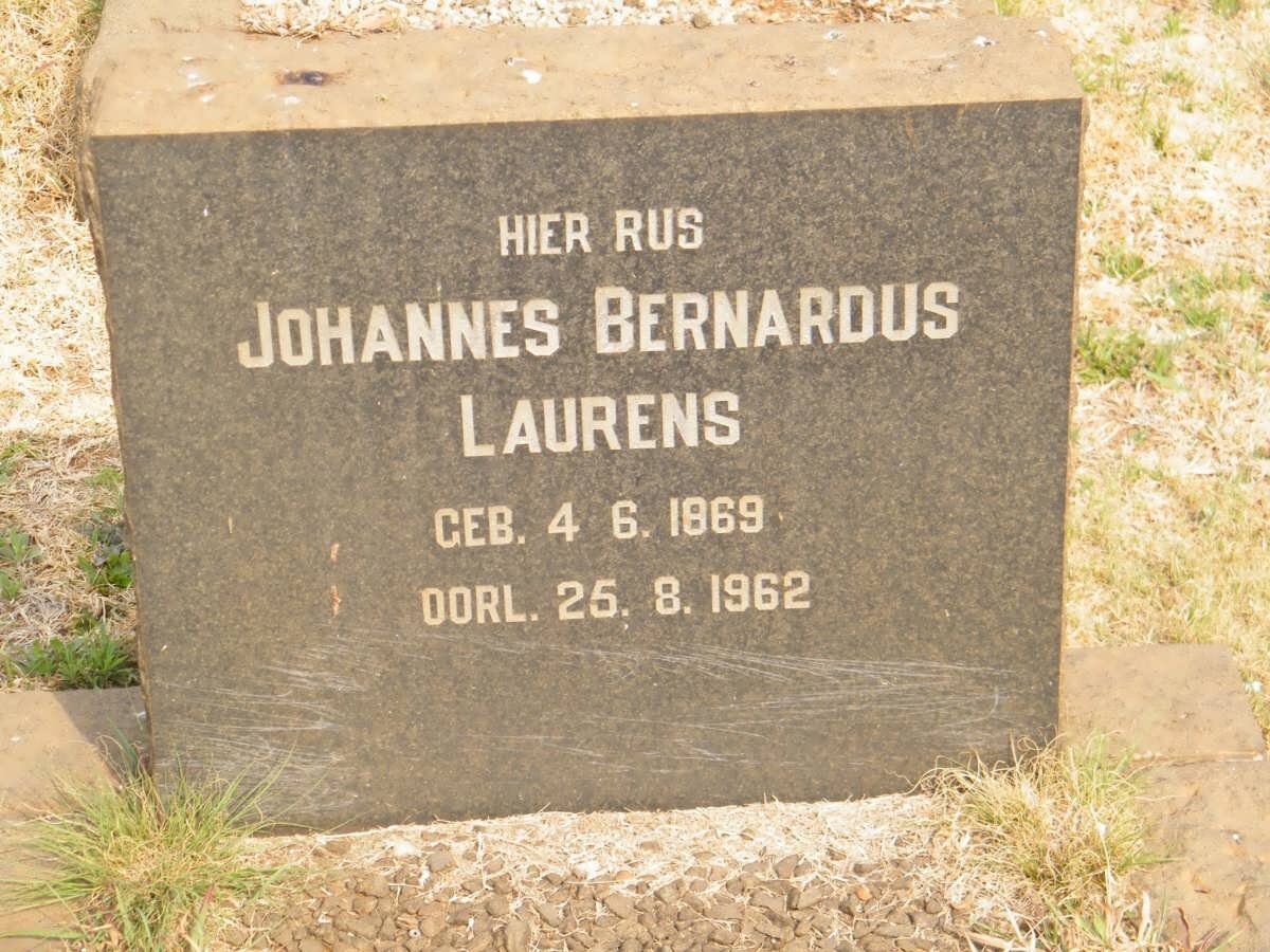 LAURENS Johannes Bernardus 1869-1962