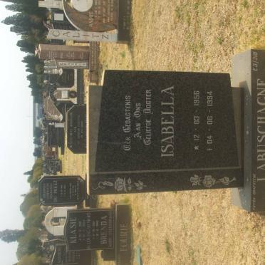 LABUSCHAGNE Isabella 1956-1994