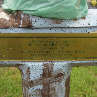 LEBESE Leepile Michael 1949-2008