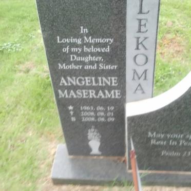 LEKOMA Angeline Maserame 1963-2008