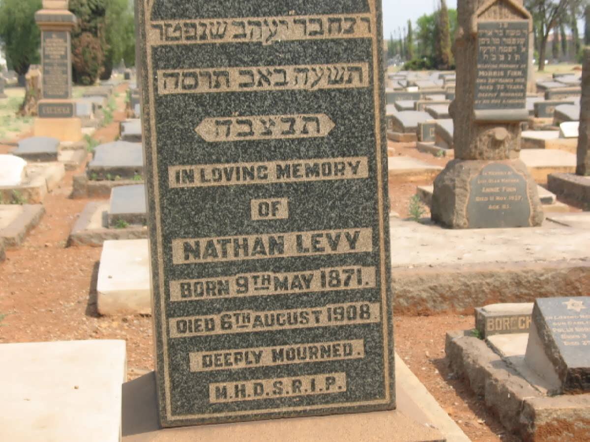 LEVY Nathan 1871-1908