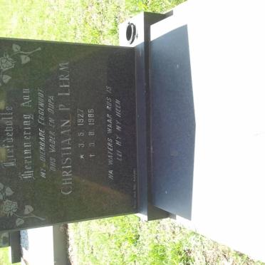 LERM Christiaan P. 1927-1986