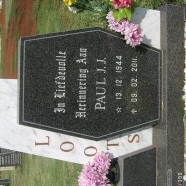 LOOTS Paul J.J. 1944-2011