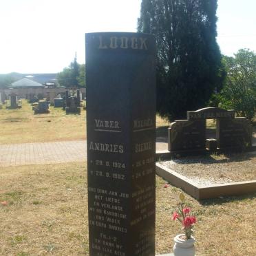 LOOCK Andries 1924-1982 &amp; Sienie 1923-1991