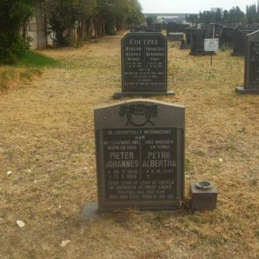 LOOTS Pieter Johannes 1939-1996