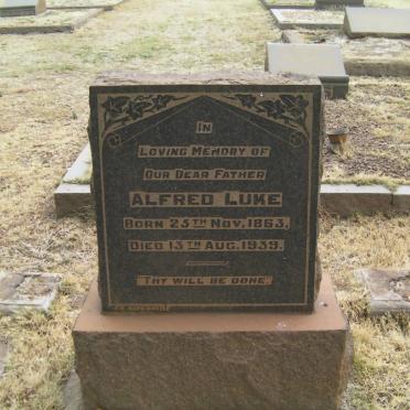 LUKE Alfred 1863-1939