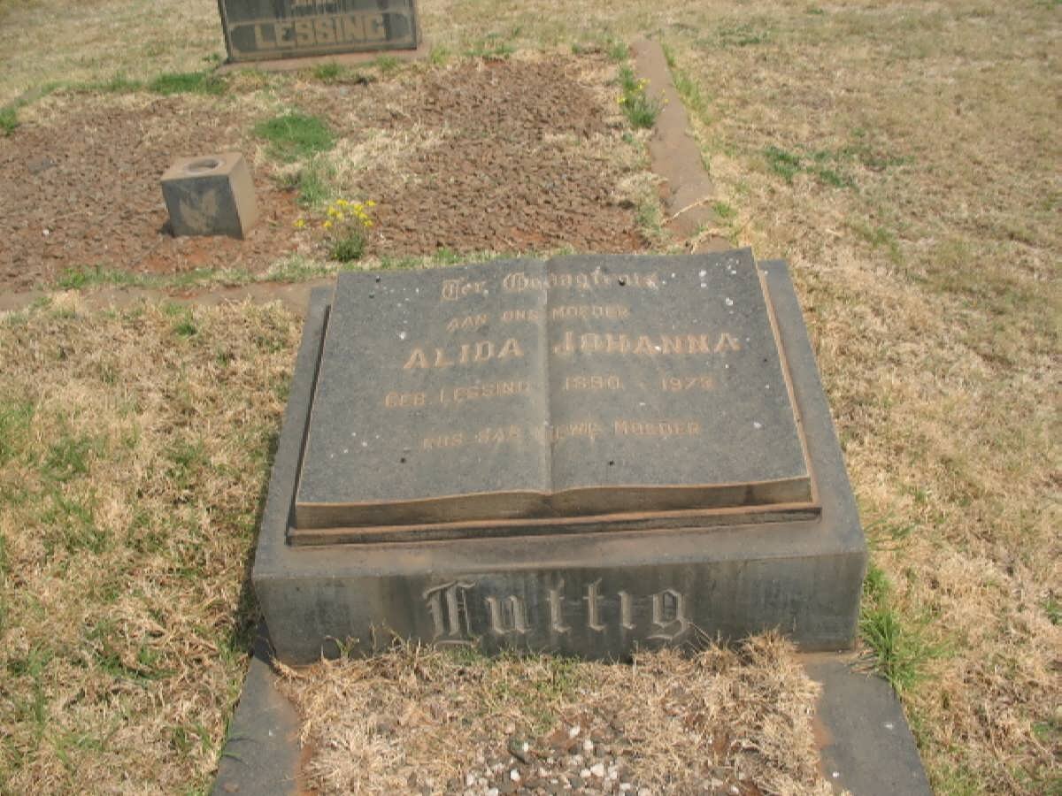 LUTTIG Alida Johanna nee LESSING 1890-1973