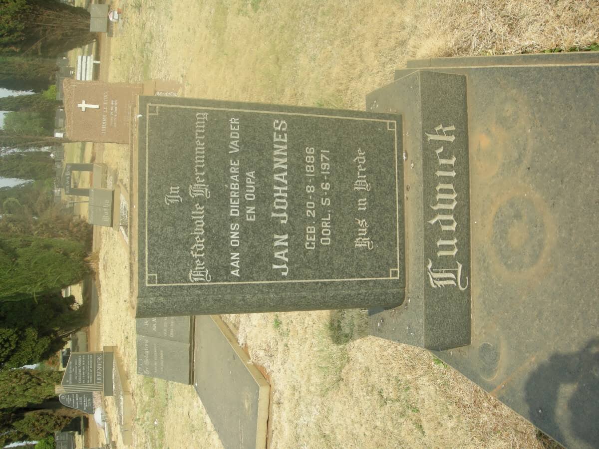 LUDWICK Jan Johannes 1886-1971