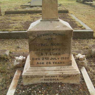 LUKE Sybil Norma -1928 :: LUKE Norma 1928-1928