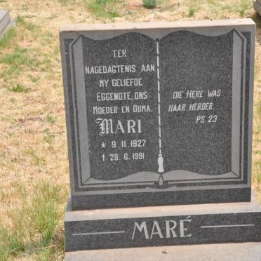 MARÉ Mari 1927-1991