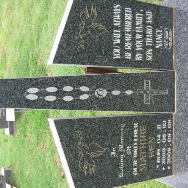 MASEDI Mathibe Ben 1949-2009