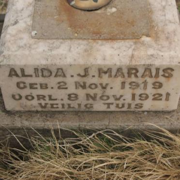 MARAIS Alida J. 1919-1921