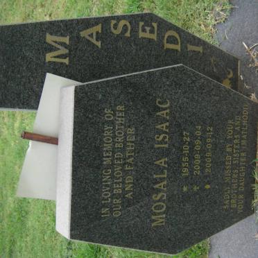 MASEDI Mosala Isaac 1955-2009