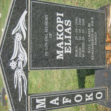 MAFOKO Makopi Elias 1946-2010