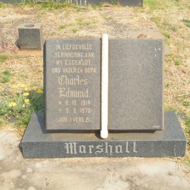 MARSHALL Charles Edmund 1914-1975