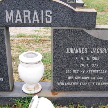 MARAIS Johannes Jacobus 1902-1977 &amp; Anna Debora Elizabeth 1906-1994