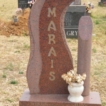 MARAIS Wikus 1942- &amp; Judy 1946-1995