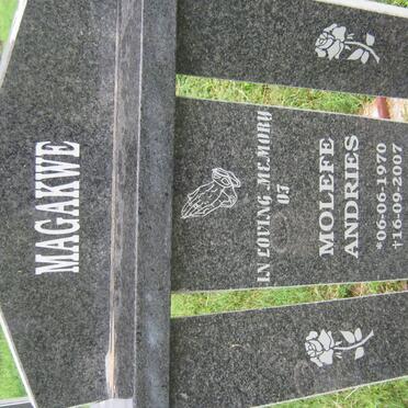 MAGAKWE Molefe Andries 1970-2007
