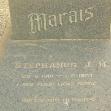 MARAIS Stephanus J.M. 1910-1974