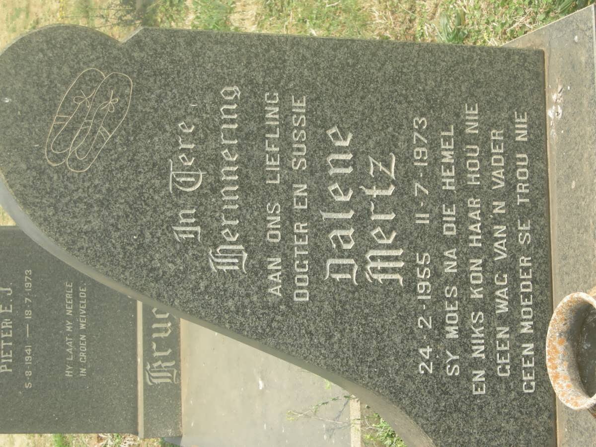 MERTZ Dalene 1955-1973