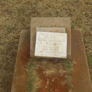 MEYER Rudolf Johannes 1929-1931