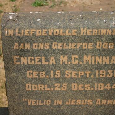 MINNAAR Engela M.G. 1931-1944