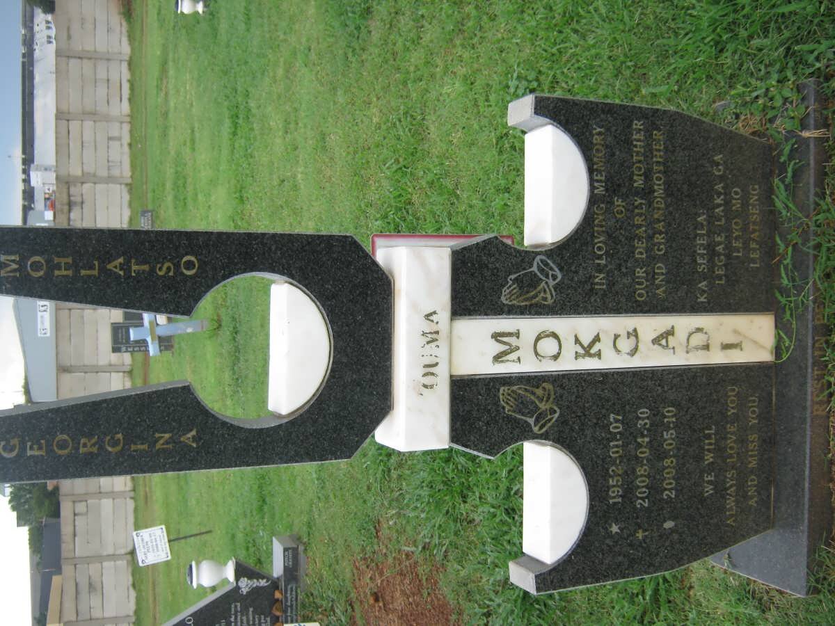 MOKGADI Georgina Mohlatso 1952-2008
