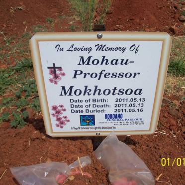 MOKHOTSOA Mohae 2011-2011