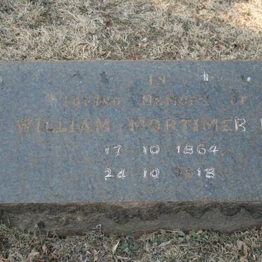MORTIMER William 1864-1918
