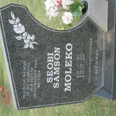 MOLEKO Seobi Samson 1933-2010