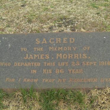 MORRIS James -1918