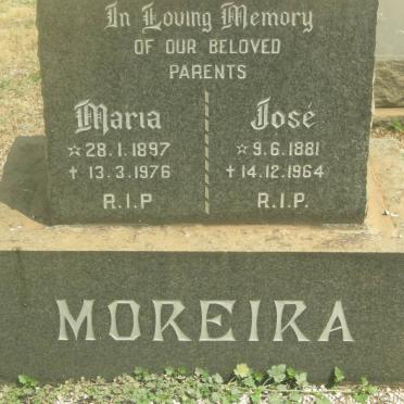 MOREIRA Jose 1881-1964 &amp; Maria 1897-1976