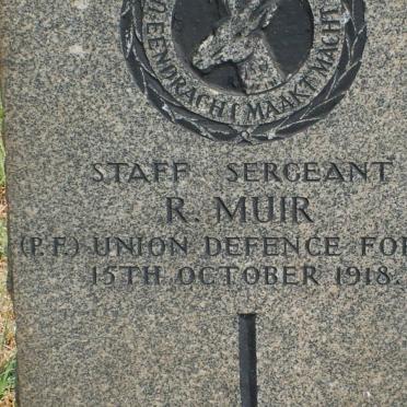 MUIR R. -1918