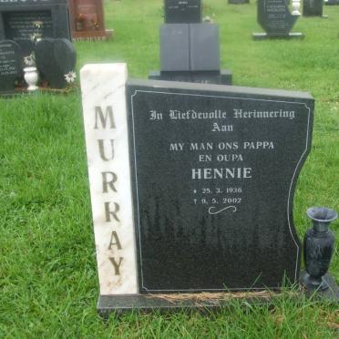 MURRAY Hennie 1936-2002