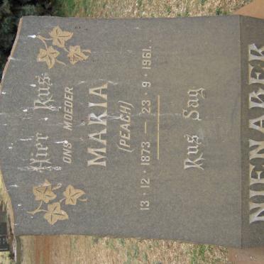 NIENABER Maria nee PEACH 1873-1961