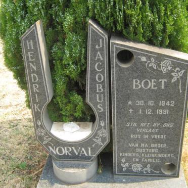 NORVAL Hendrik Jacobus 1942-1991