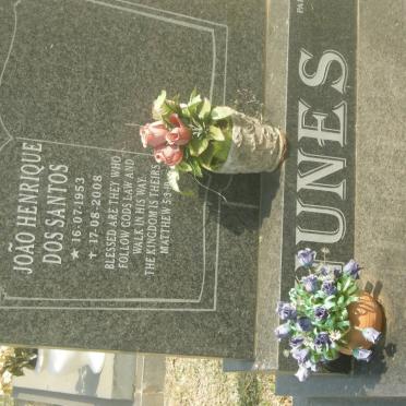 NUNES João Hendrique Dos Santos 1953-2008