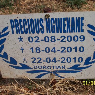 NGWEXANE Precious 2009-2010