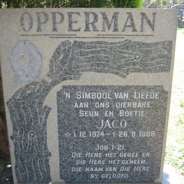 OPPERMAN Jaco 1974-1988
