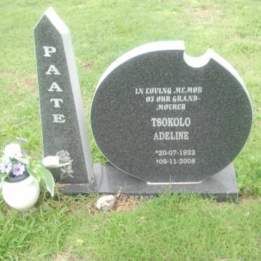 PAATE Tsokolo Adeline 1922-2008