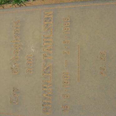 PAULSEN Charles 1901-1965 &amp; Ella 1900-1982