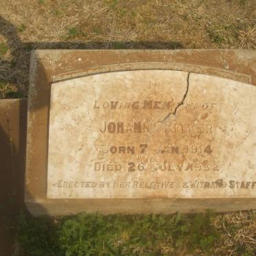 PITZER Johanna 1914-1932