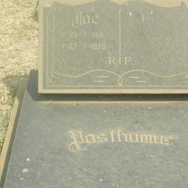 POSTHUMUS Joe 1915-1979