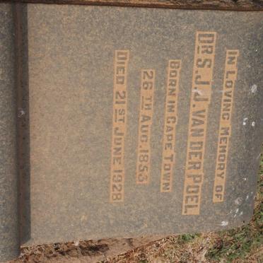 POEL S.J.J., van der 1853-1928