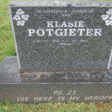 POTGIETER Klasie 1953-2007