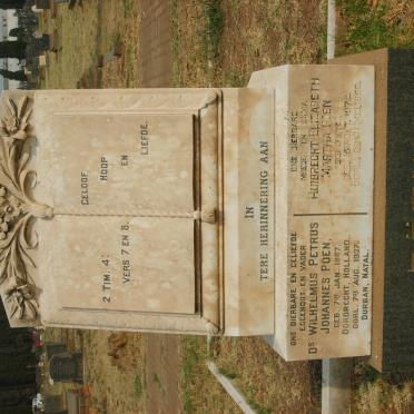 PÖEN Wilhelmus Petrus Johannes 1867-1937 &amp; Huibrecht Elizabeth Martha DREYER 1872-1959