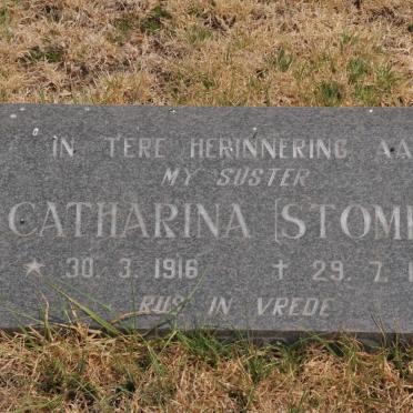 PUTTER Catharina 1916-1991