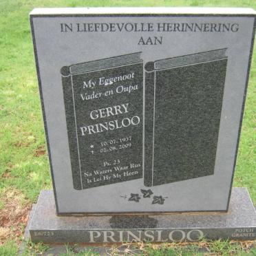 PRINSLOO Gerry 1937-2009